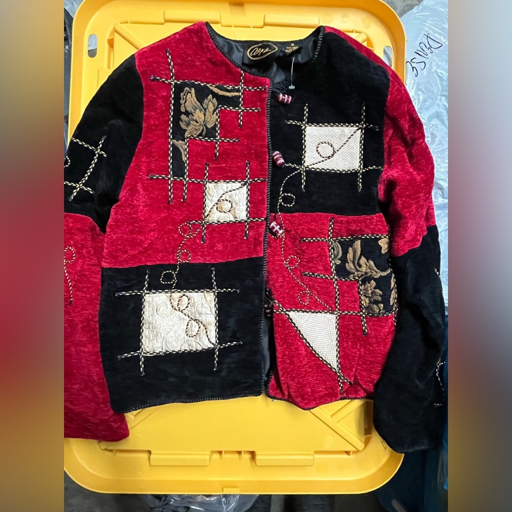 Vintage Patchwork Blazer/Jacket - image 1